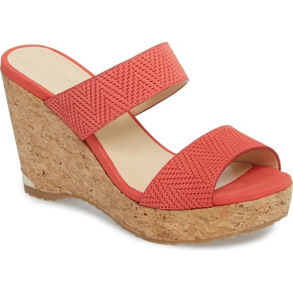 Jimmy Choo Coral Wedges | 39 - Picture 1 of 13
